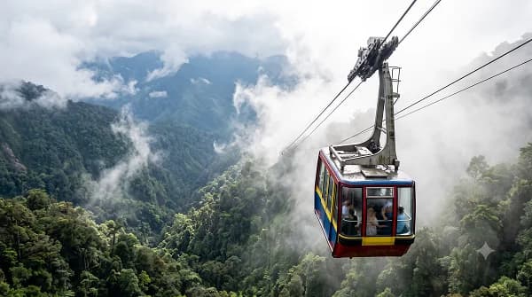 Genting Highlands Cable Car Ride by Patel World Tour