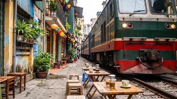 Hanoi Train Street Experience by Patel World Tour